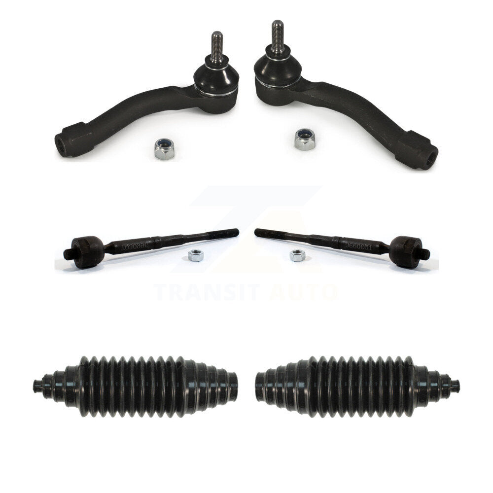 Steering Tie Rod End & Boot Front Kit For 2007-2012 Nissan Sentra