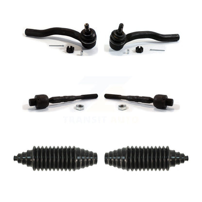 Steering Tie Rod End & Boot Front Kit For Ford Edge Lincoln MKX