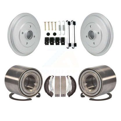 Coated Brake Drum Shoe Hardware And Bearing Rear Kit For Nissan Micra Versa Note