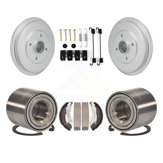 Coated Brake Drum Shoe Hardware And Bearing Rear Kit For Nissan Micra Versa Note