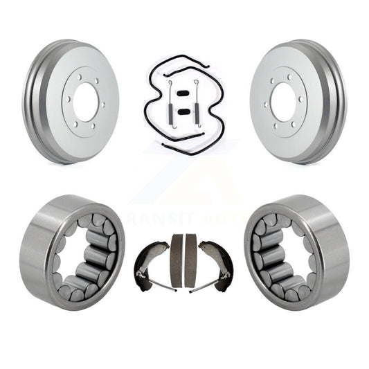 Coated Brake Drum Shoe Hardware And Bearing Rear Kit For Chevrolet Colorado GMC