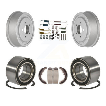 Coated Brake Drum Shoe Hardware & Bearing Rear Kit For 1998-2002 Ford Ranger EV
