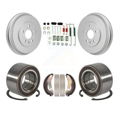 Coated Brake Drum Shoe Hardware And Wheel Bearing Rear Kit For Chevrolet Trax