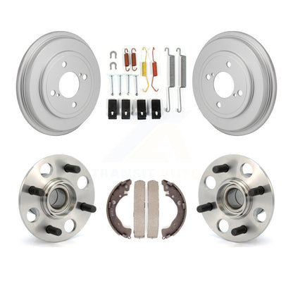 Coated Brake Drum Shoe Hardware And Hub Bearing Assembly Rear Kit For Honda Fit