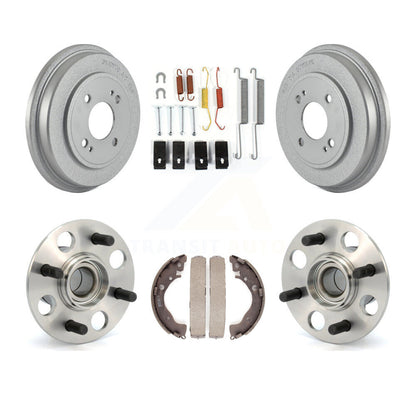 Coated Brake Drum Shoe Hardware And Hub Bearing Assembly Rear Kit For Honda Fit
