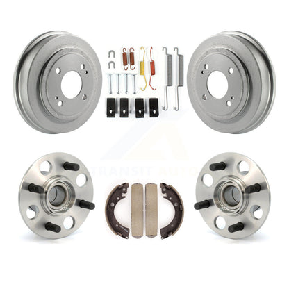 Coated Brake Drum Shoe Hardware And Hub Bearing Rear Kit For 2007-2008 Honda Fit