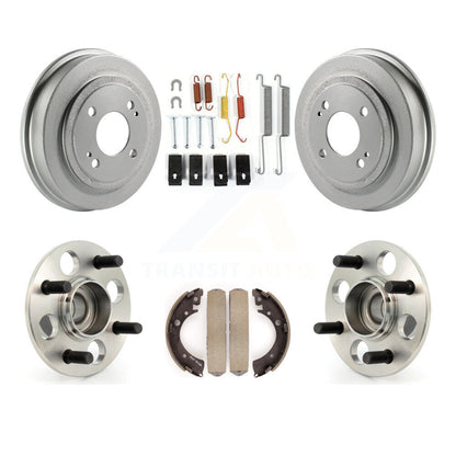 Coated Brake Drum Shoe Hardware And Wheel Hub Bearing Rear Kit For Honda Civic