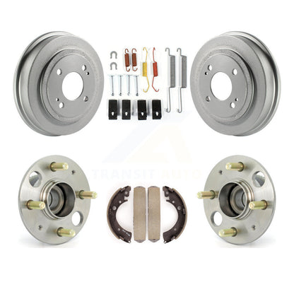 Coated Brake Drum Shoe Hardware And Wheel Hub Bearing Rear Kit For Honda Civic