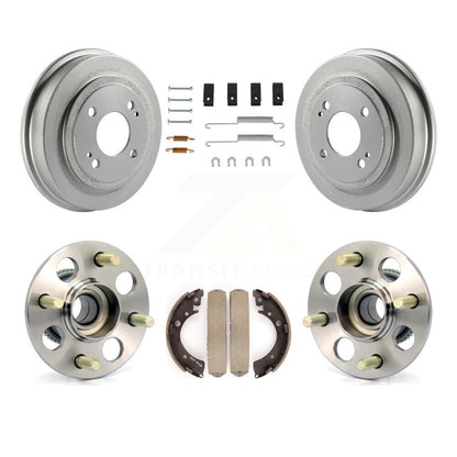 Coated Brake Drum Shoe Hardware And Wheel Hub Bearing Rear Kit For Honda Civic