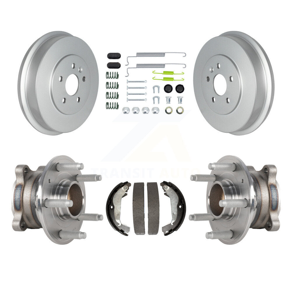 Coated Brake Drum Shoe Hardware Hub Bearing Rear Kit For Chevrolet Cruze Limited