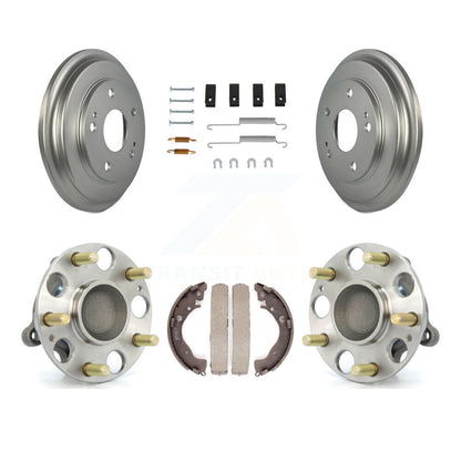 Coated Brake Drum Shoe Hardware And Wheel Hub Bearing Rear Kit For Honda Civic