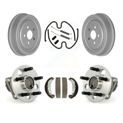 Coated Brake Drum Shoe Hardware And Hub Bearing Rear Kit For Pontiac Sunfire