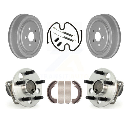 Coated Brake Drum Shoe Hardware And Hub Bearing Rear Kit For Chevrolet Cavalier