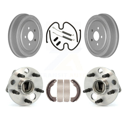 Coated Brake Drum Shoe Hardware And Hub Bearing Rear Kit For Chevrolet Cavalier