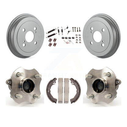 Coated Brake Drum Shoe Hardware Hub Bearing Rear Kit For Toyota Echo 4-Wheel ABS