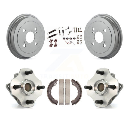 Coated Brake Drum Shoe Hardware And Hub Bearing Rear Kit For Toyota Echo Non-ABS