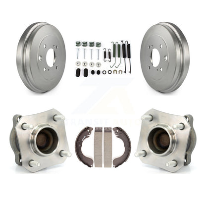 Coated Brake Drum Shoe Hardware And Wheel Hub Bearing Rear Kit For Nissan Sentra