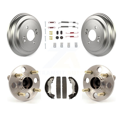 Coated Brake Drum Shoe Hardware Hub Bearing Rear Kit For Hyundai Accent Kia Rio
