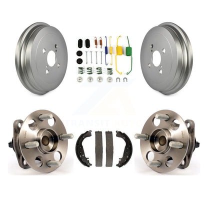 Coated Brake Drum Shoe Hardware And Wheel Hub Bearing Rear Kit For Toyota Yaris