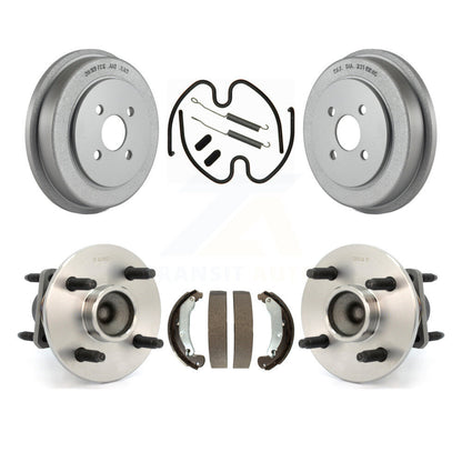 Coated Brake Drum Shoe Hardware Hub Bearing Rear Kit For Chevrolet Cobalt Saturn