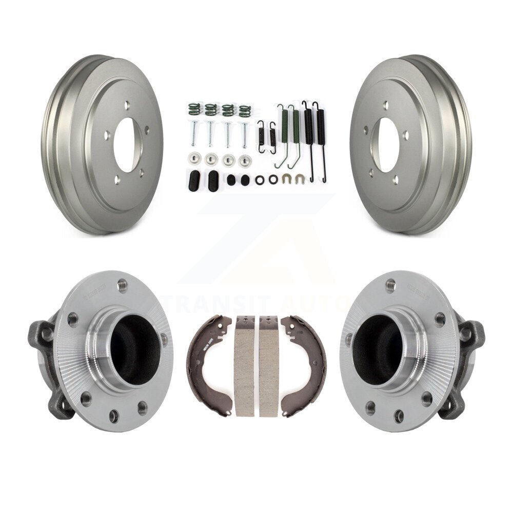Coated Brake Drum Shoe Hardware And Wheel Hub Bearing Rear Kit For Jeep Compass