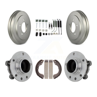 Coated Brake Drum Shoe Hardware And Wheel Hub Bearing Rear Kit For Jeep Compass