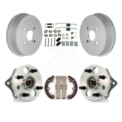 Coated Brake Drum Shoe Hardware Hub Bearing Rear Kit For Toyota Corolla Non-ABS