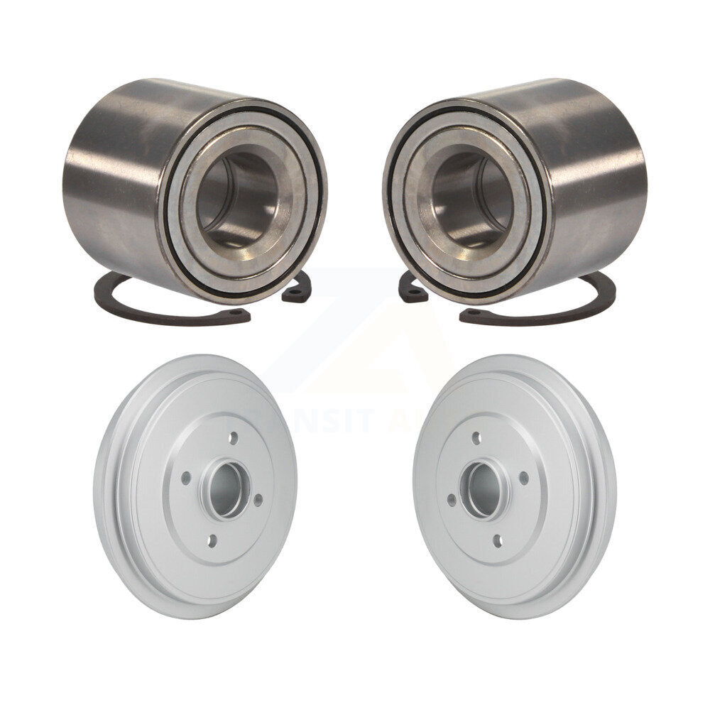 Coated Brakes Drum And Wheel Bearing Rear Kit For Nissan Micra Versa Note