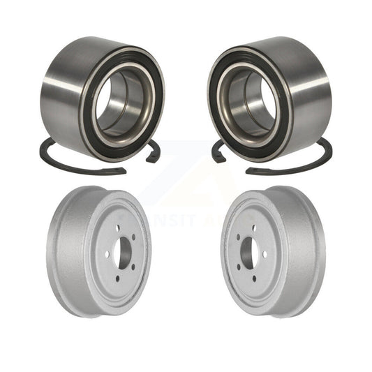 Coated Brakes Drum Bearing Rear Kit For 98-02 Ford Ranger With 10" Diameter