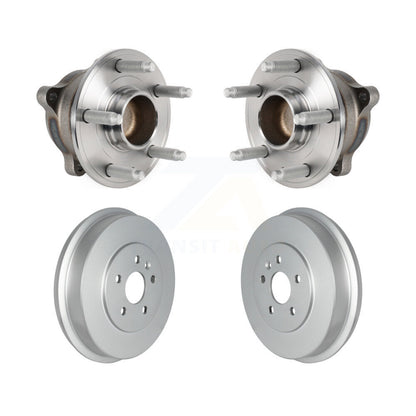 Coated Brakes Drum And Hub Bearing Assembly Rear Kit For 2016 Chevrolet Cruze