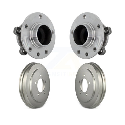 Coated Brakes Drum & Hub Bearing Rear Kit For Jeep Compass MP body code with FWD