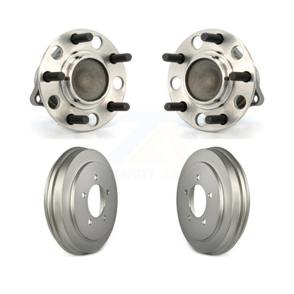 Coated Brakes Drum & Hub Bearing Rear Kit For Jeep Patriot Compass Dodge Caliber