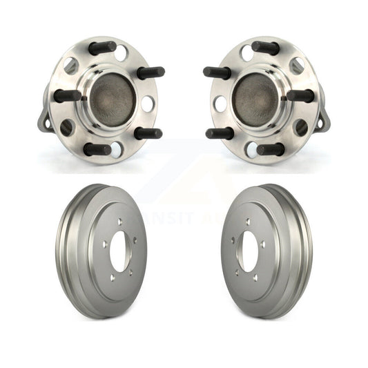 Coated Brakes Drum & Hub Bearing Rear Kit For Jeep Patriot Compass Dodge Caliber