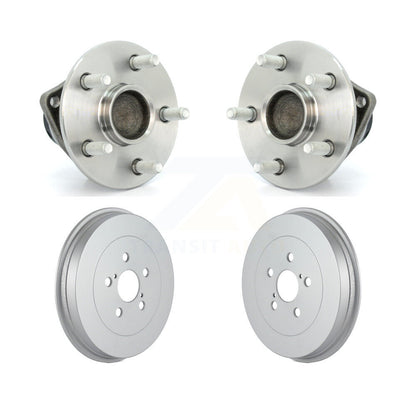 Coated Brakes Drum Hub Bearing Rear Kit For 2003-2008 Toyota Matrix Pontiac Vibe