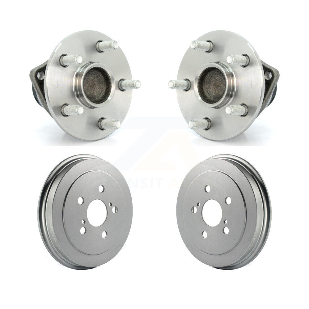 Coated Brakes Drum And Hub Bearing Rear Kit For Toyota Corolla Prius Celica