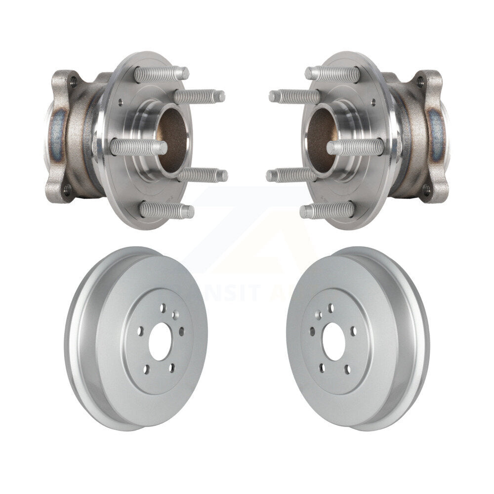 Coated Brakes Drum And Hub Bearing Assembly Rear Kit For Chevrolet Cruze Limited