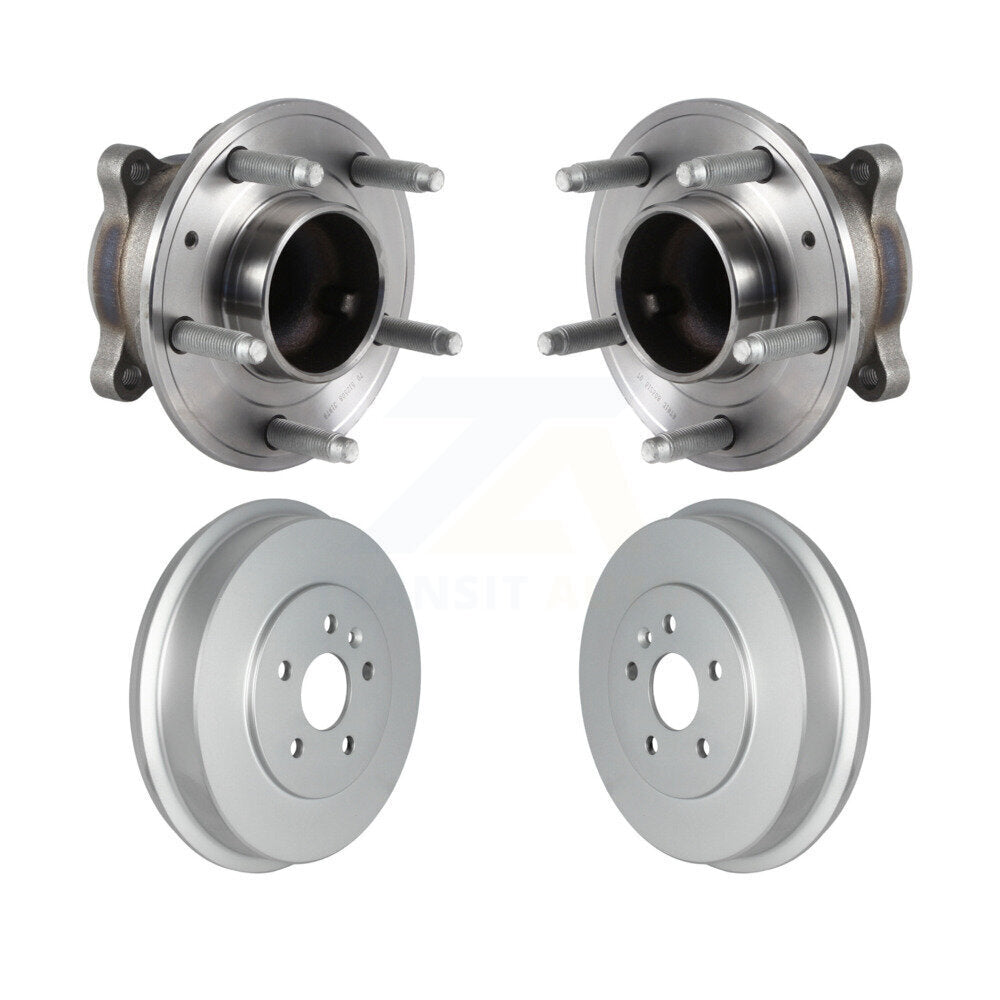 Coated Brakes Drum And Wheel Hub Bearing Assembly Rear Kit For Chevrolet Cruze