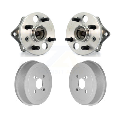 Coated Brakes Drum & Hub Bearing Rear Kit For Toyota Corolla Prizm Chevrolet Geo
