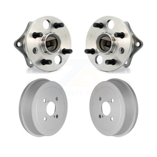 Coated Brakes Drum & Hub Bearing Rear Kit For Toyota Corolla Prizm Chevrolet Geo