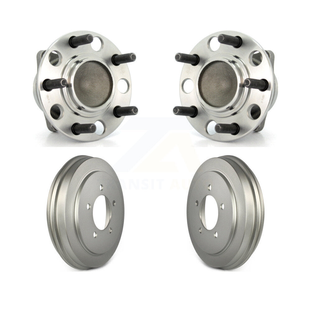 Coated Brakes Drum And Hub Bearing Rear Kit For Dodge Caliber Avenger Chrysler