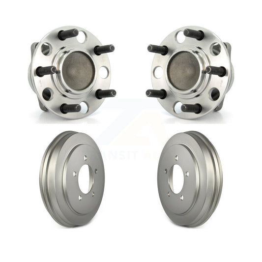 Coated Brakes Drum And Hub Bearing Rear Kit For Dodge Caliber Avenger Chrysler