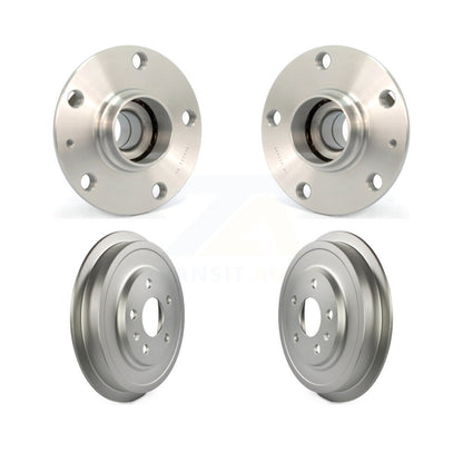 Coated Brakes Drum And Hub Bearing Assembly Rear Kit For Volkswagen Jetta Beetle