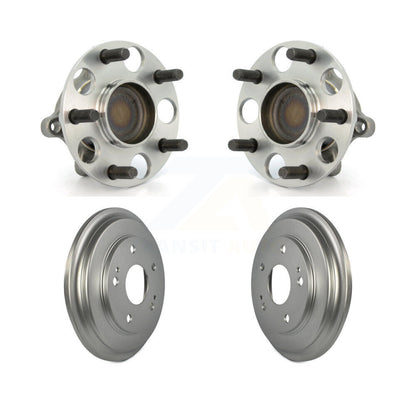 Coated Brakes Drum And Wheel Hub Bearing Assembly Rear Kit For Honda Civic