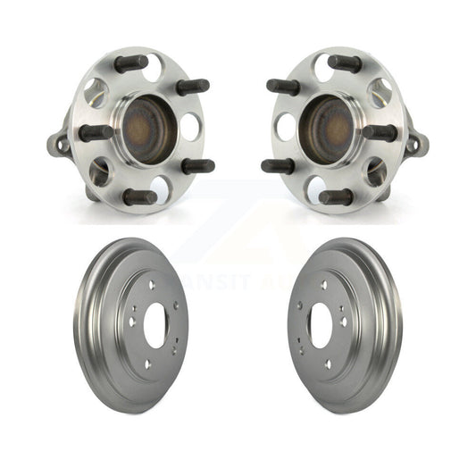 Coated Brakes Drum And Wheel Hub Bearing Assembly Rear Kit For Honda Civic