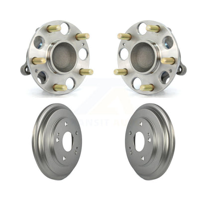 Coated Brakes Drum Hub Bearing Rear Kit For Honda Civic LX with Disc rear brakes
