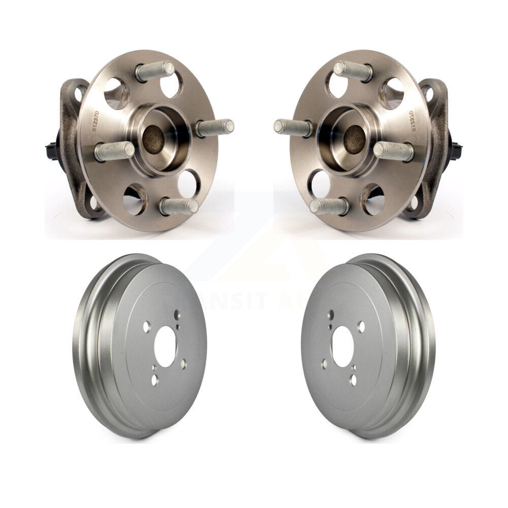 Coated Brakes Drum And Wheel Hub Bearing Assembly Rear Kit For Toyota Yaris