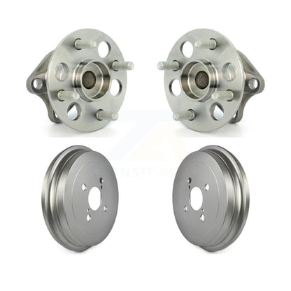 Coated Brakes Drum And Hub Bearing Rear Kit For 2006-2007 Toyota Yaris Non-ABS