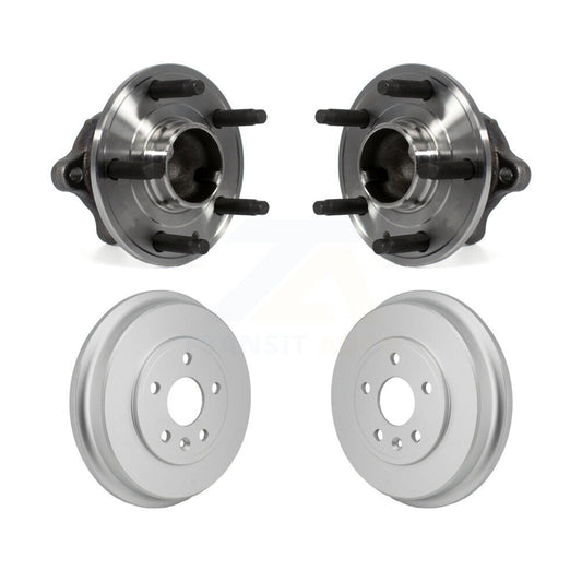 Coated Brakes Drum And Hub Bearing Assembly Rear Kit For Chevrolet Sonic Trax