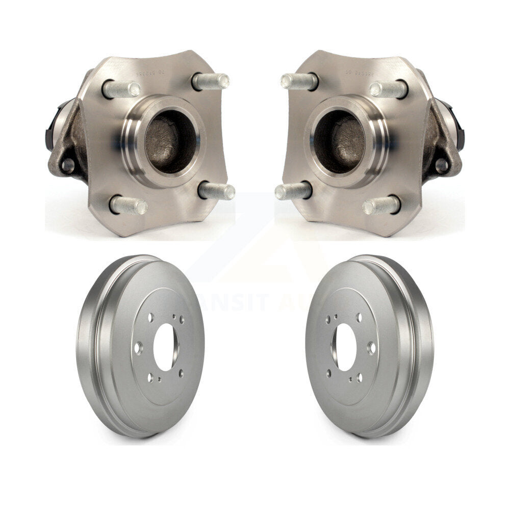 Coated Brakes Drum And Wheel Hub Bearing Assembly Rear Kit For Nissan Versa