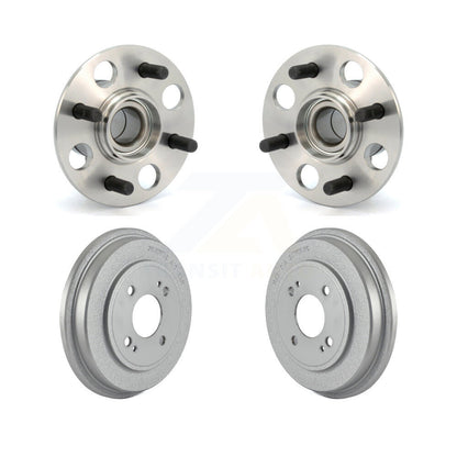 Coated Brakes Drum And Wheel Hub Bearing Assembly Rear Kit For Honda Fit Insight